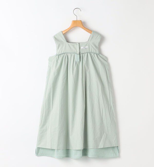 SHIPS KIDS「SHIPS KIDS:140～150cm / クロシェ ノースリーブ ワンピース」|ワンピース|