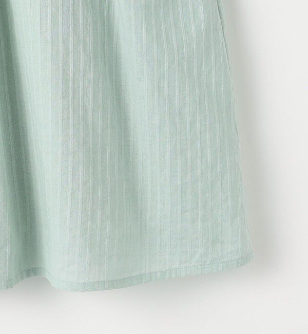 SHIPS KIDS「SHIPS KIDS:140～150cm / クロシェ ノースリーブ ワンピース」|ワンピース|