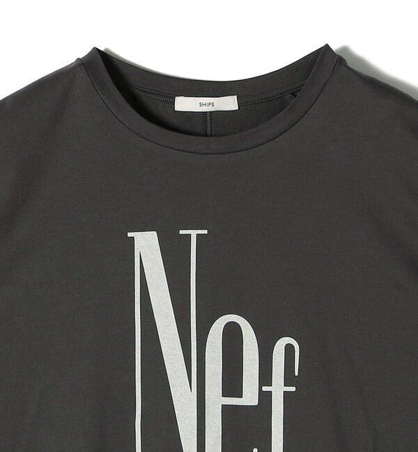 SHIPS for women「プラチナ ヴェール フレンチ スリーブ TEE」|Tシャツ・カットソー|