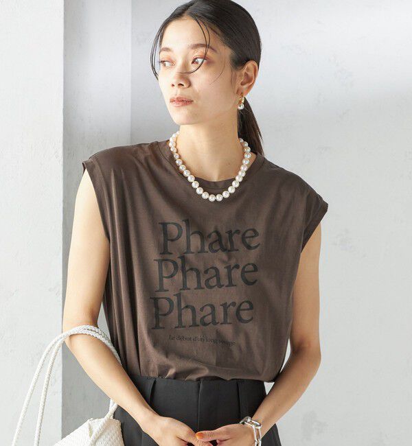 SHIPS for women「プラチナ ヴェール フレンチ スリーブ TEE」|Tシャツ・カットソー|