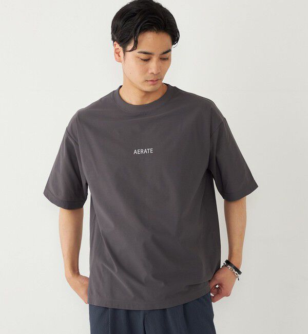 SHIPS Colors 「SHIPS Colors:〈UVカット・接触冷感・吸水速乾〉ハイスペック メッシュ Tシャツ」|Tシャツ・カットソー|