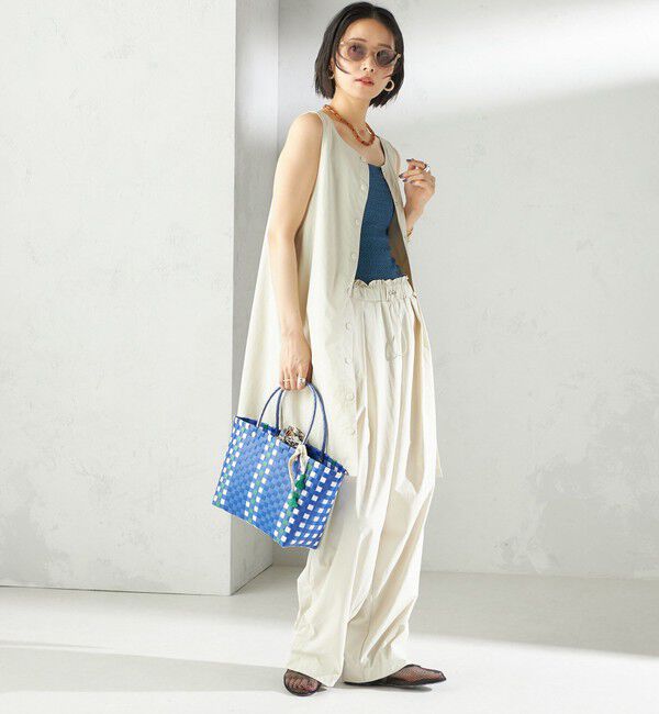 SHIPS for women「maroba:＜手洗い可能＞ドロスト ラッシュ パンツ」|その他|