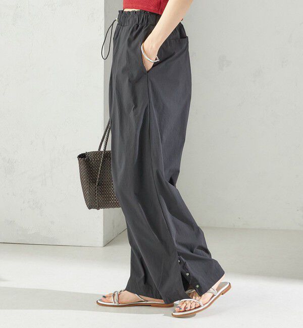 SHIPS for women「maroba:＜手洗い可能＞ドロスト ラッシュ パンツ」|その他|