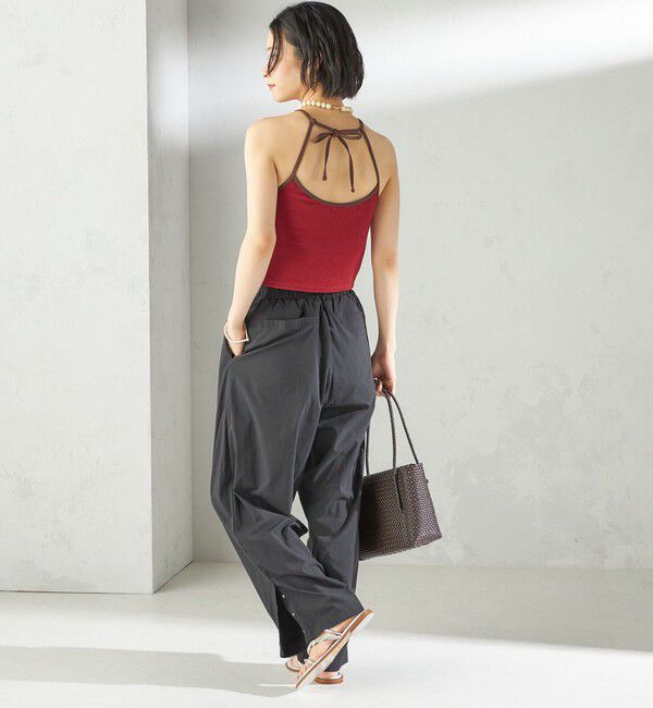 SHIPS for women「maroba:＜手洗い可能＞ドロスト ラッシュ パンツ」|その他|