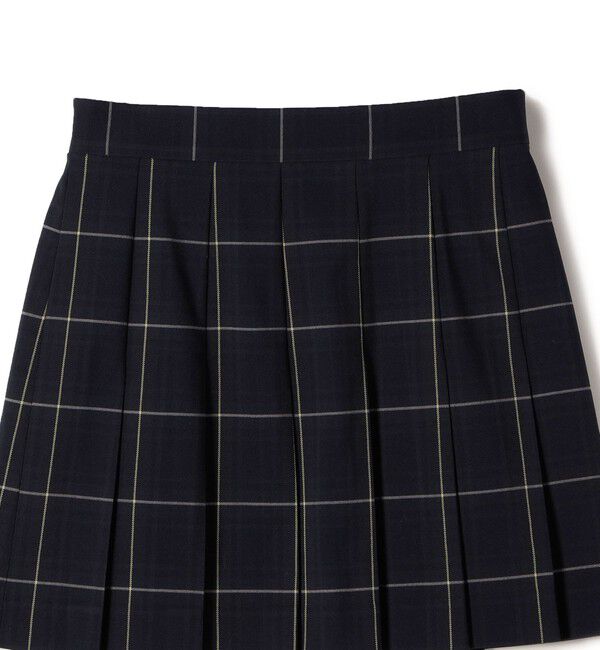 SHIPS for women「チェック プリーツ 巻き スカート」|スカート|