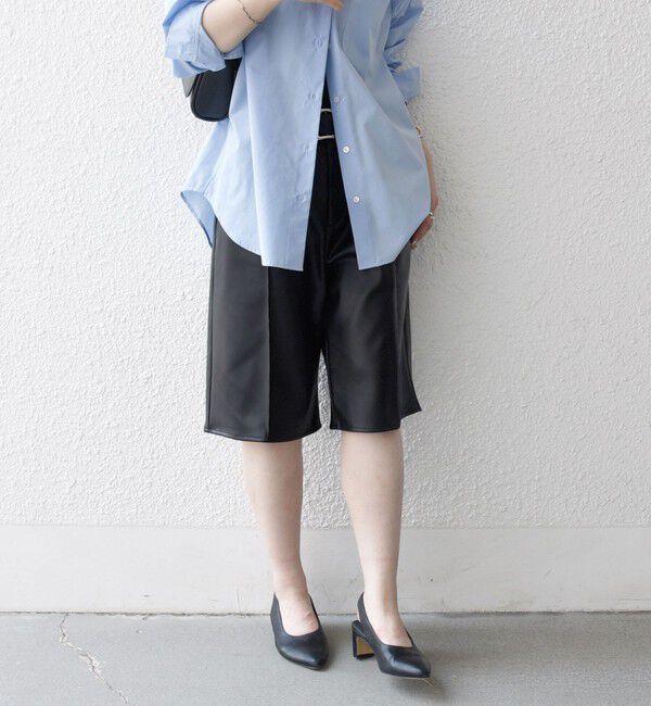 SHIPS any「SHIPS any: センター ピンタックライン ハーフパンツ」|その他|