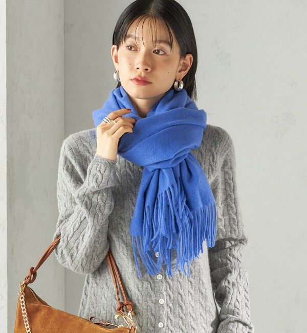 SHIPS for women「ウール カシミヤ ウォッシャブル ストール」|ストール|