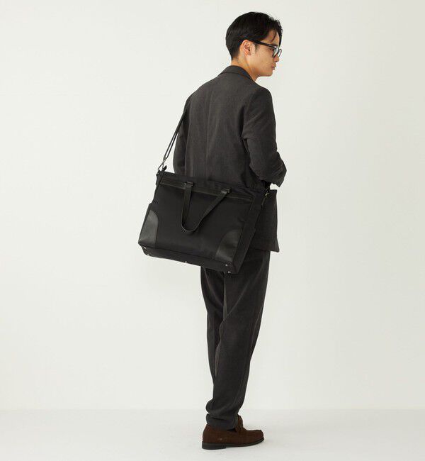 SHIPS Colors 「SHIPS Colors:レザーコンビ トートバッグ」|トートバッグ|