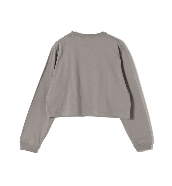 SHIPS for women「【SHIPS別注】Odub: フォト プリント クロップド ロングスリーブ TEE」|Tシャツ・カットソー|