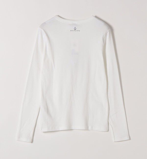 SHIPS any「【SHIPS any別注】PETIT BATEAU: プリント ロン TEE」|Tシャツ・カットソー|
