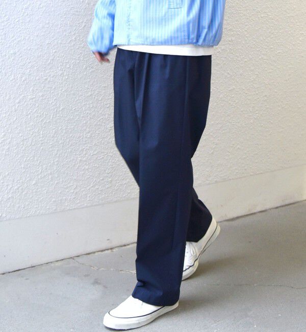 SHIPS any「SHIPS any:〈洗濯機可能〉SOLOTEX(R) タイプライター 2タック イージー パンツ◇」|チノ|