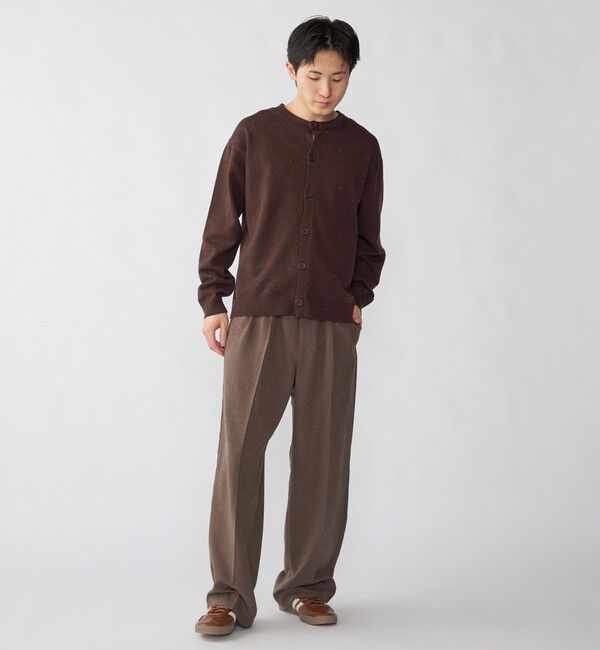 SHIPS「City Ambient Products: ドレープ 2タック ワイド スラックス」|スラックス|