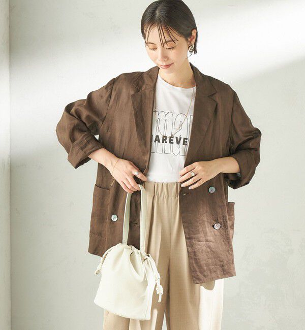 SHIPS for women「【WEB限定】George Cinq:DRAWSTRING BAG（S）」|ショルダー・メッセンジャー|