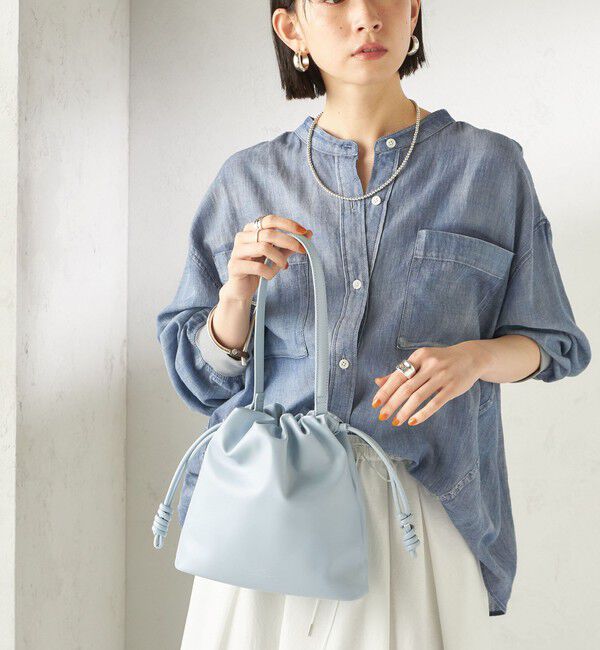 SHIPS for women「【WEB限定】George Cinq:DRAWSTRING BAG（S）」|ショルダー・メッセンジャー|