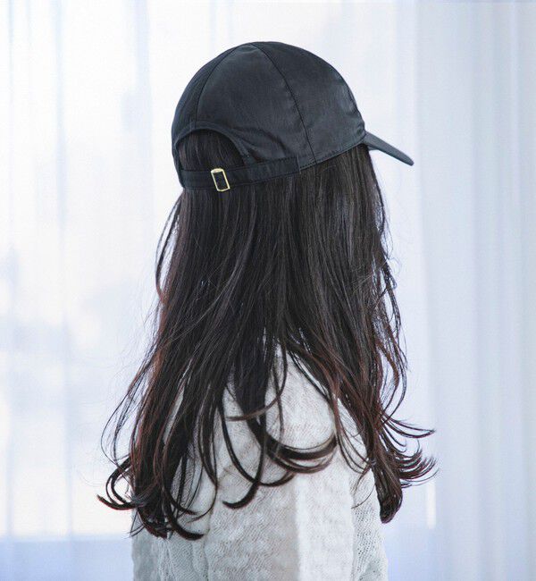 quaranciel「quaranciel:〈UVカット/接触冷感/撥水加工/手洗い可能〉ラスター キャップ」|キャップ・キャスケット|