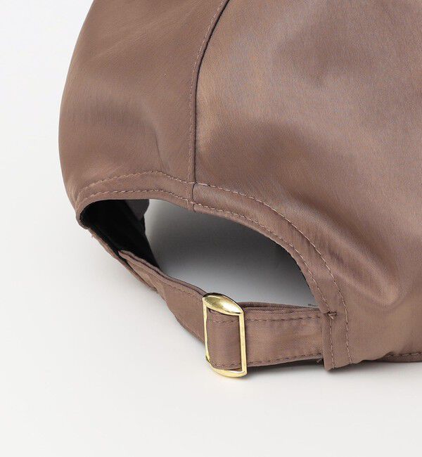 quaranciel「quaranciel:〈UVカット/接触冷感/撥水加工/手洗い可能〉ラスター キャップ」|キャップ・キャスケット|