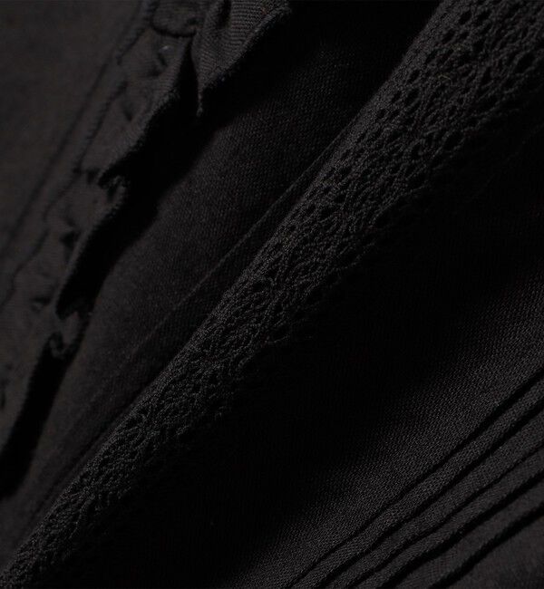 SHIPS any「SHIPS any:〈手洗い可能〉リネンミックス Iライン フリル イージー スカート」|スカート|