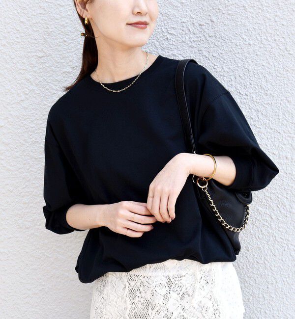 SHIPS for women「〈手洗い可能〉ハイゲージ ドルマン プルオーバー」|Tシャツ・カットソー|