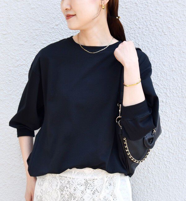 SHIPS for women「〈手洗い可能〉ハイゲージ ドルマン プルオーバー」|Tシャツ・カットソー|