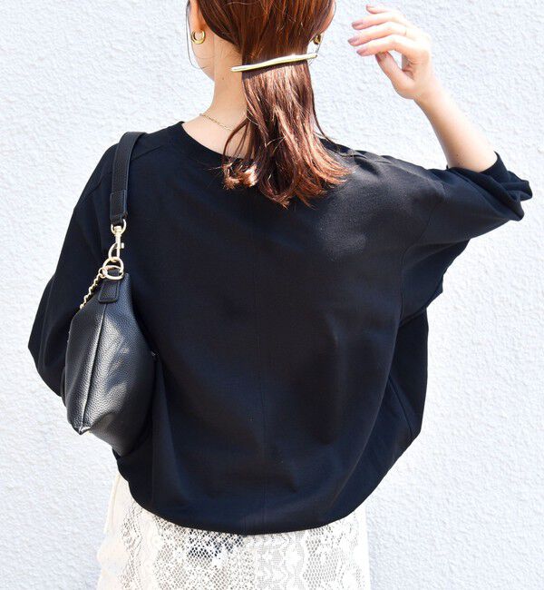 SHIPS for women「〈手洗い可能〉ハイゲージ ドルマン プルオーバー」|Tシャツ・カットソー|