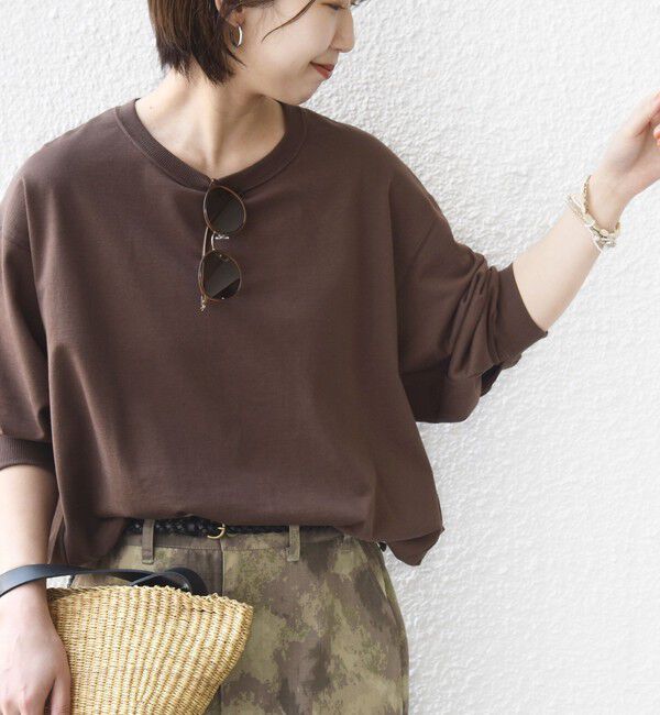 SHIPS for women「〈手洗い可能〉ハイゲージ ドルマン プルオーバー」|Tシャツ・カットソー|