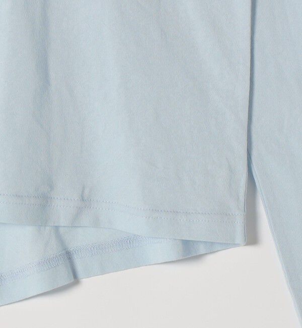 quaranciel「quaranciel:〈接触冷感/手洗い可能〉シアー コットン クルーネック ロンTEE」|Tシャツ・カットソー|