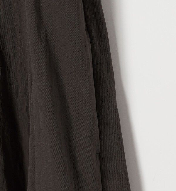 SHIPS any「SHIPS any:〈洗濯機可能〉ツイル バンドカラー フレンチ フレア シャツ ワンピース」|ワンピース|