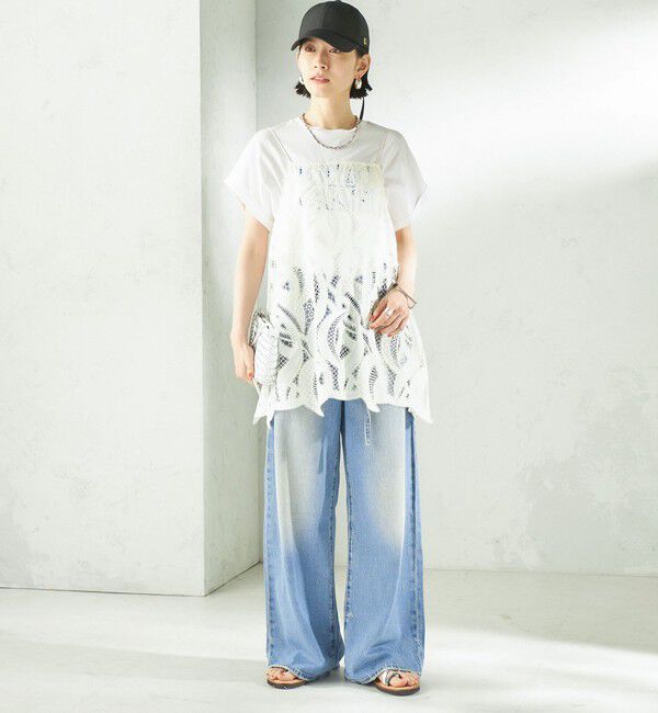 SHIPS for women「Revis:〈UVカット / 撥水 / 透湿〉リボン キャップ」|キャップ・キャスケット|