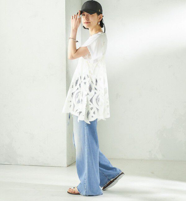 SHIPS for women「Revis:〈UVカット / 撥水 / 透湿〉リボン キャップ」|キャップ・キャスケット|