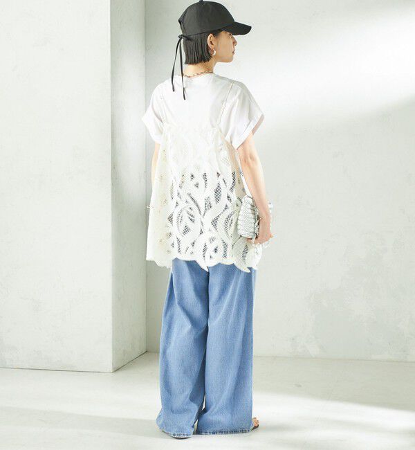 SHIPS for women「Revis:〈UVカット / 撥水 / 透湿〉リボン キャップ」|キャップ・キャスケット|