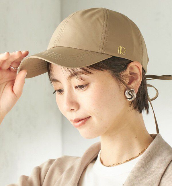 SHIPS for women「Revis:〈UVカット / 撥水 / 透湿〉リボン キャップ」|キャップ・キャスケット|