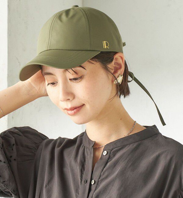 SHIPS for women「Revis:〈UVカット / 撥水 / 透湿〉リボン キャップ」|キャップ・キャスケット|