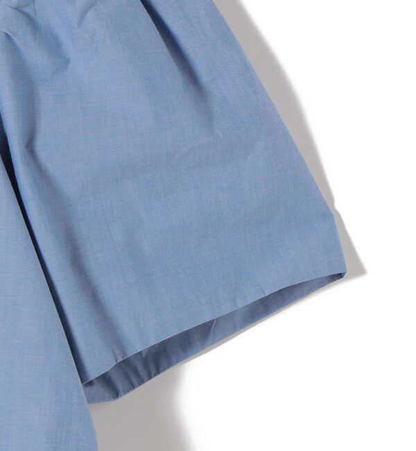 SHIPS for women「《予約》〈手洗い可能〉バック フレア 袖 ギャザー スキッパー ブラウス」|シャツ・ブラウス|