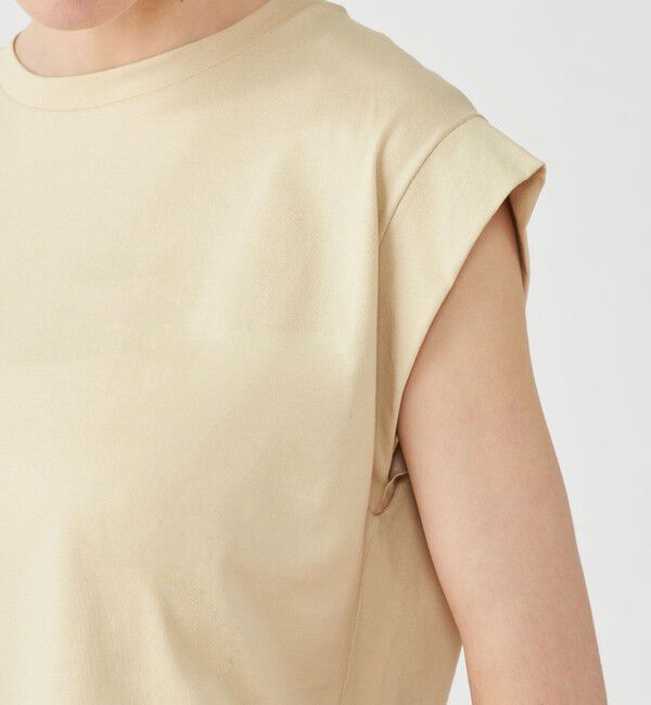 TOMORROWLAND collection「スーピマコットンジャージー フレンチスリーブプルオーバー」|Tシャツ・カットソー|