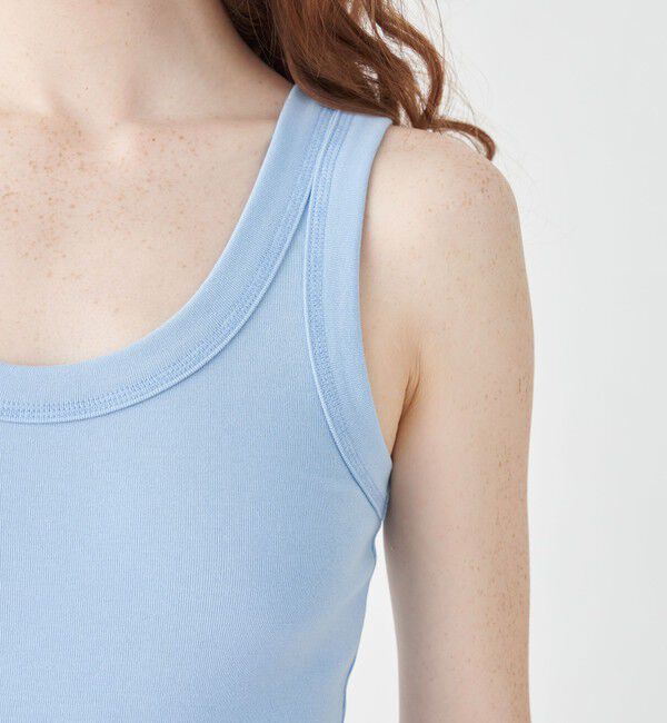 MACPHEE「シルキージャージー タンクトップ」|タンクトップ|