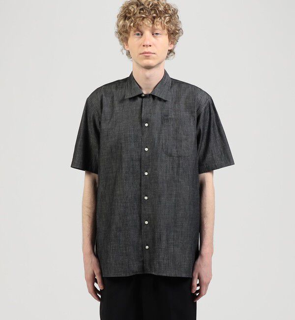 TOMORROWLAND BUYING WEAR「【別注】INDIVIDUALIZED SHIRTS コットンシャンブレー キャンプカラーシャツ」|シャツ・ブラウス|