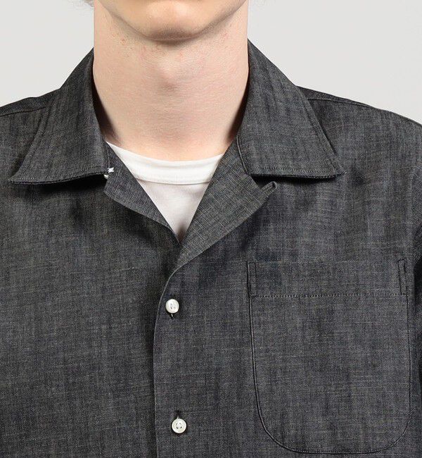 TOMORROWLAND BUYING WEAR「【別注】INDIVIDUALIZED SHIRTS コットンシャンブレー キャンプカラーシャツ」|シャツ・ブラウス|