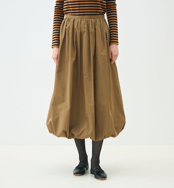 TOMORROWLAND collection「ポリステルシルクタフタ バルーンスカート」|スカート|