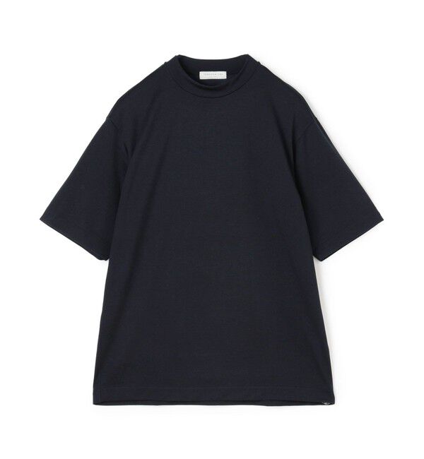 TOMORROWLAND MENS「ウールポリエステル モックネックプルオーバー」|Tシャツ・カットソー|69 ネイビー