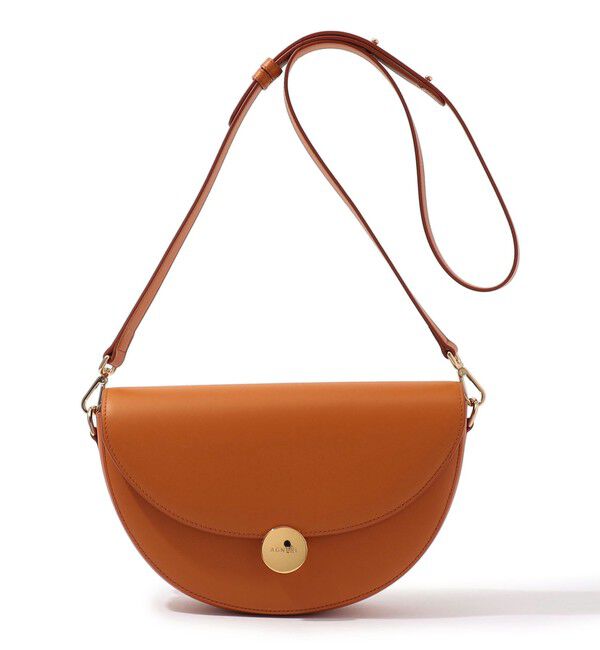 TOMORROWLAND GOODS「AGNEEL NORA ショルダーバッグ」|ショルダー・メッセンジャー|27 ダークオレンジ