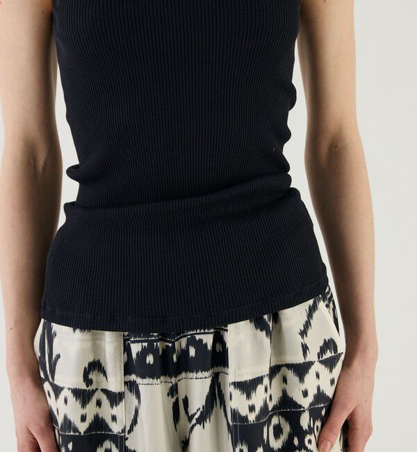 GALERIE VIE「コットンシルクリブ タンクトップ」|タンクトップ|