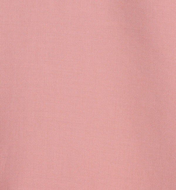 CABaN「タイプライターダブルクロス アシンメトリックフリルロングスリーブシャツ」|シャツ・ブラウス|