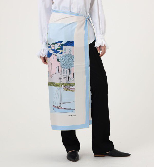 TOMORROWLAND GOODS「TOMORROWLAND SEASIDE スカーフ」|バンダナ・スカーフ|