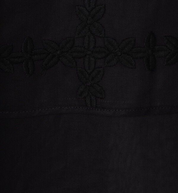 TOMORROWLAND collection「クロスフルール パーサーカラープルオーバー」|シャツ・ブラウス|