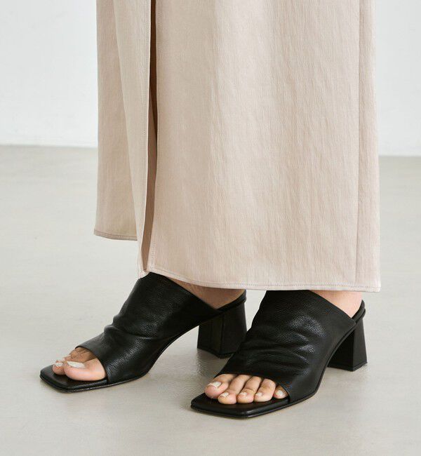 Edition「サテンヨウリュウ タイトスカート」|スカート|