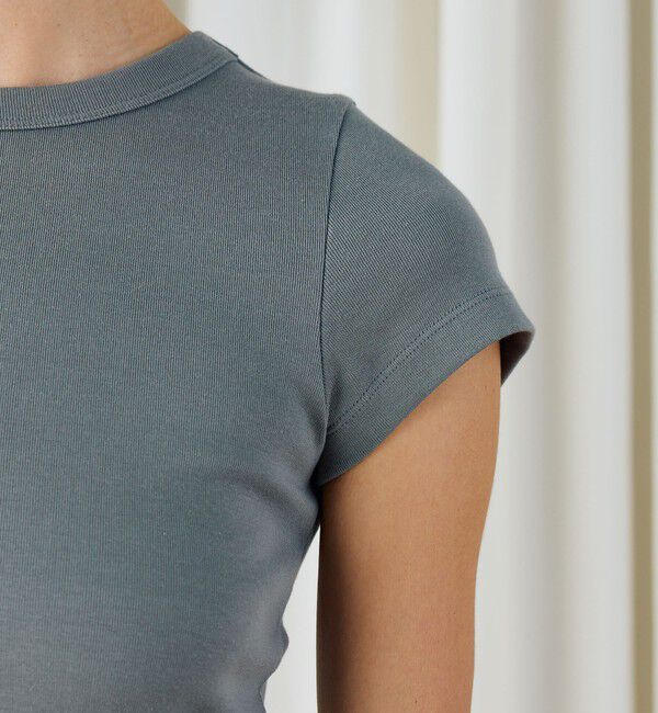 DES PRES「サーキュラーリブ ベビーTシャツ」|Tシャツ・カットソー|