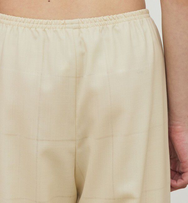 DES PRES「アキハチェックウール リラックスパンツ」|その他|