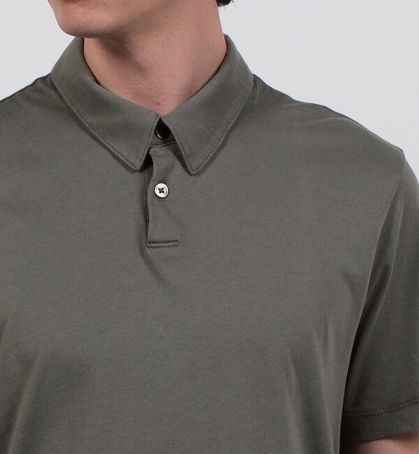 JAMES PERSE「コットンジャージー ポロシャツ MBEL3710」|ポロシャツ|