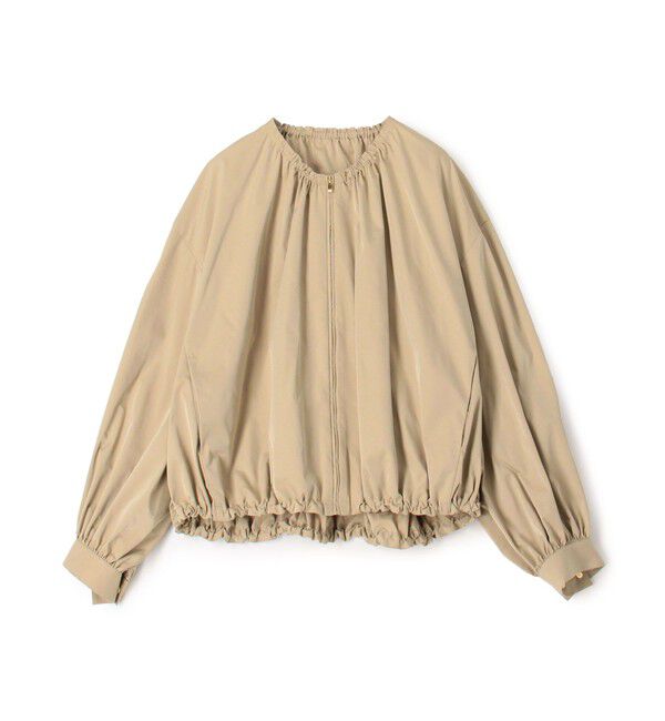 Ballsey「ライトパウダリータフタ ギャザーブルゾン」|ブルゾン・スタジャン|