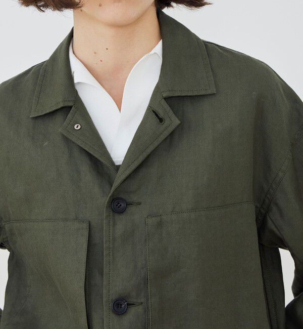 GALERIE VIE「ラミーツイル ミリタリーブルゾン」|ミリタリージャケット|